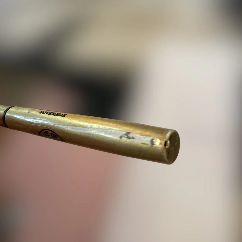 VTG Mark White Governor Texas‎ Pen State Seal Gold Tone Felt Pen Collectible USA